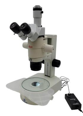 Leica Wild Microscope MZ8 Stereo Microscope With Mirror Illuminated Base-cover