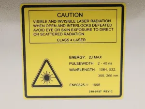 Continuum Surelite SLI-10 High-Energy Nd:YAG Pulsed Laser with Power Supply, 9 of 25