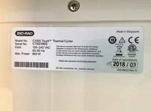 Bio-Rad C1000 Thermal Cycler with Gradient and USB Data Transfer for PCR Applications, 14 of 25