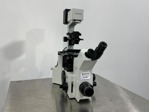 Olympus IX70-S8F2 Inverted Trinocular Microscope with Imaging Module-cover