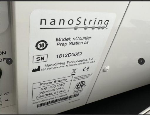 NanoString nCounter Prep Station 5s Automated Sample Preparation Instrument-cover
