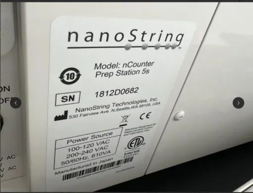 NanoString nCounter Prep Station 5s Automated Sample Preparation Instrument