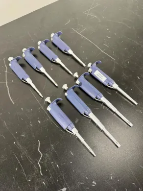 Rainin Pipet Lite Single Channel Manual Pipettes – Set of 8 Pipettors
