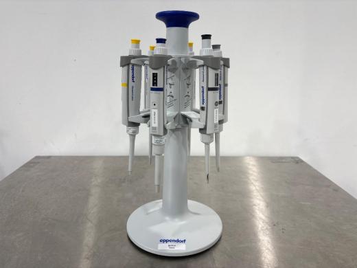 Eppendorf Research Plus Adjustable Single-Channel Pipette Set with Stand-cover