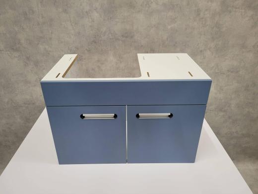 Interfurn Sink cabinet Blue 900-cover