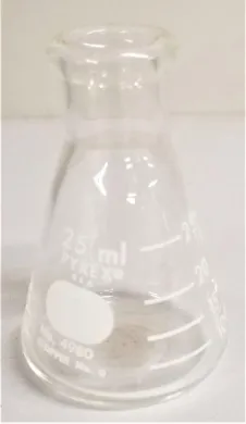 Corning PYREX 4980 & Kimble KIMAX 26500-25 Narrow-Mouth 25mL Erlenmeyer Flasks