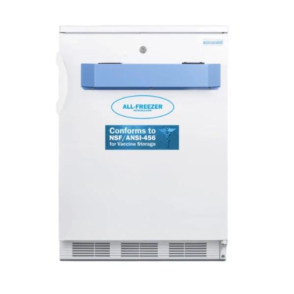 Accucold VT65MLVAC456 24" Wide Built-In NSF 456 Certified Vaccine Storage Freezer