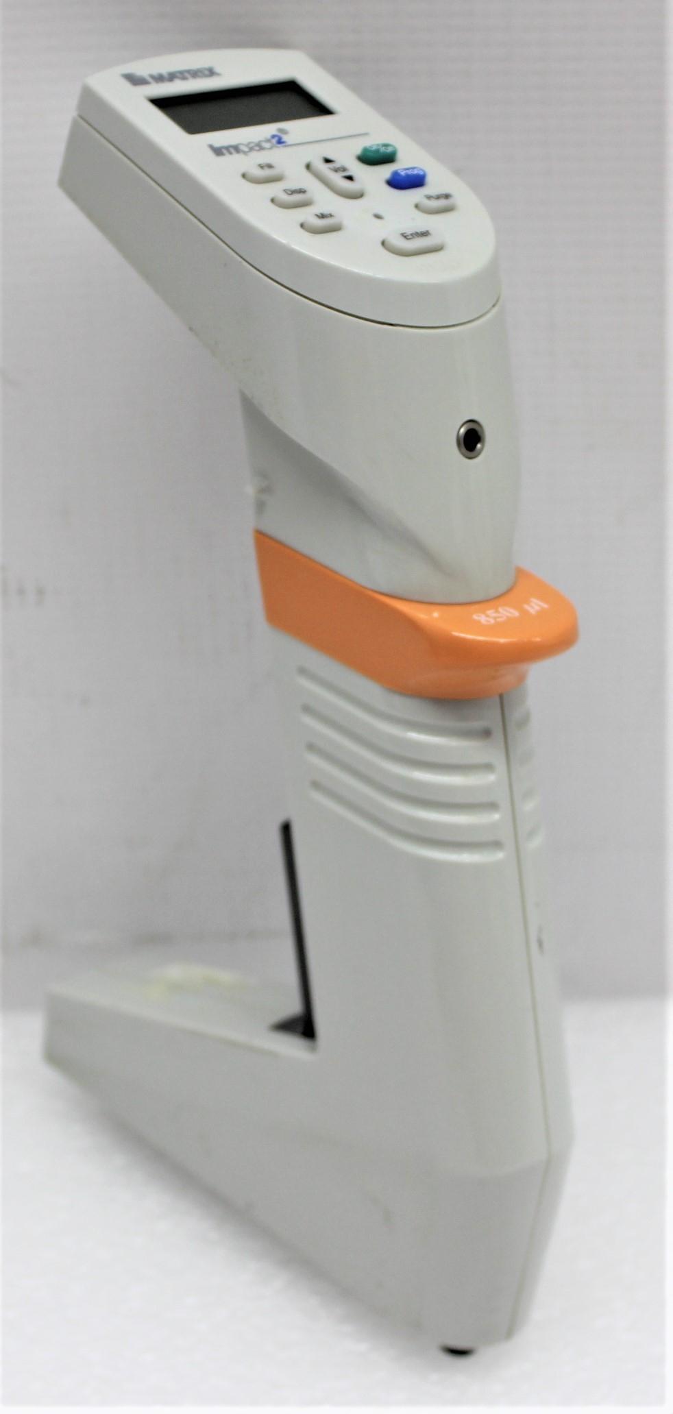 Matrix Impact2 8-Channel 850uL Electronic Pipette for Precision Liquid Handling