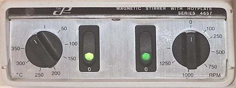 Cole-Parmer 4657-10 Stirring Hot Plate-cover