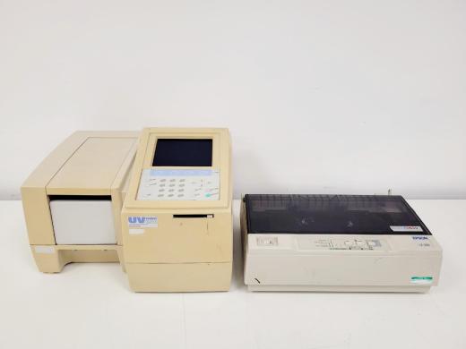 Shimadzu UV mini 1240 UV-Visible Spectrophotometer with Epson LX-300 Printer-cover