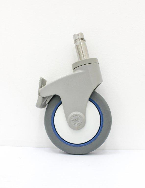 Vulcan CPSB5-250 Polyurethane Swivel Casters with Optional Brakes, 5in Diameter, 300lb Capacity