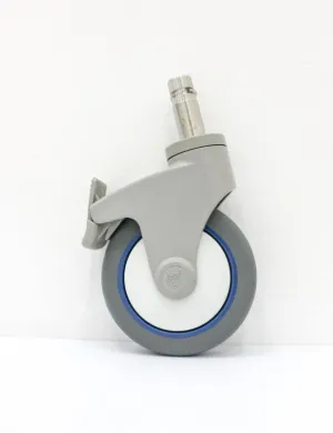 Vulcan CPSB5-250 Polyurethane Swivel Casters with Optional Brakes, 5in Diameter, 300lb Capacity