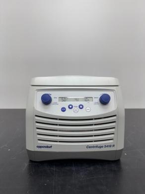 Eppendorf 5418R Refrigerated Benchtop Centrifuge with 14,000 rpm Max Speed-cover