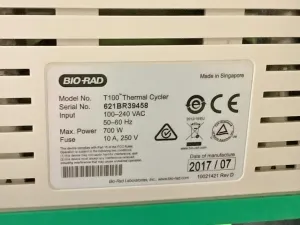 Bio-Rad T100 Benchtop Thermal Cycler with Gradient PCR Capability, 21 of 23