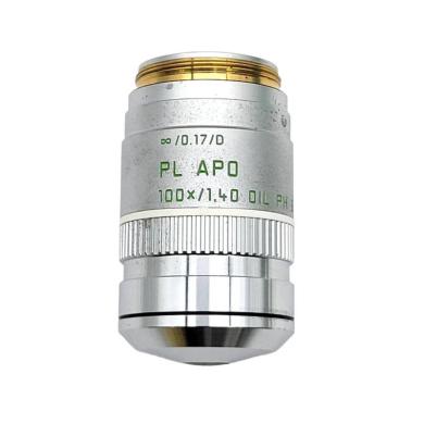 Leica PL Apo 100X Oil Immersion Phase Contrast Microscope Objective (506042)-cover