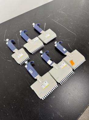 Rainin Pipet-Lite Manual Multichannel Pipettes – Set of 6 for Precise Liquid Handling-cover