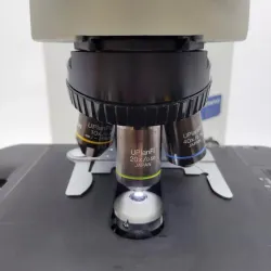 Olympus BX41 Microscope with Front to Back Bridge and Fluorite Objectives for Pathology/Mohs, 5 of 7