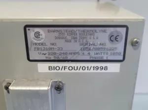 BARNSTEAD Thermolyne 1300 Muffle Furnace FB1310M-33, 7 of 7