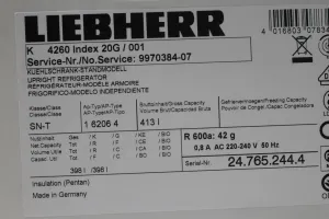 Liebherr K 4260 Refrigerator, 3 of 3