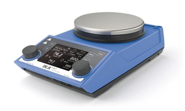 RET Control heated magnetic stirrer 20 liters with integrated IKA scale-cover
