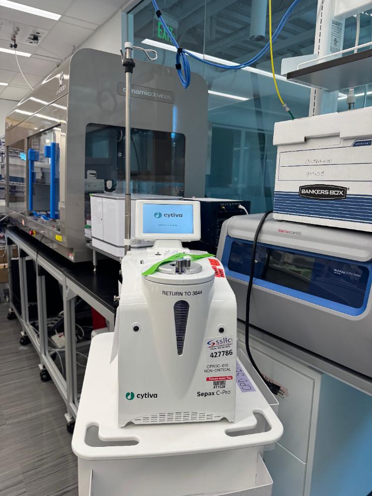 Cytiva Sepax C-Pro Automated Cell Processing Instrument for Cell Separation and Washing