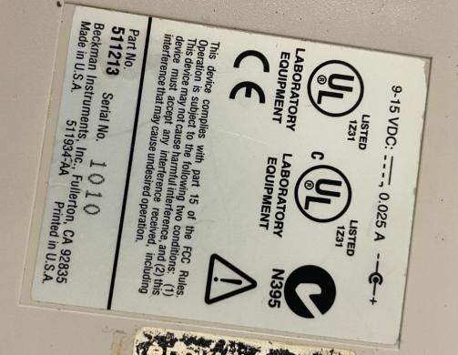 Beckman Phi 390 Multi-Parameter pH, Temperature, mV, and ISE Meter-cover