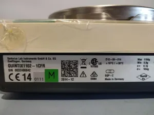 Sartorius Quintix 1102 1CFR Precision Balance, 5 of 11