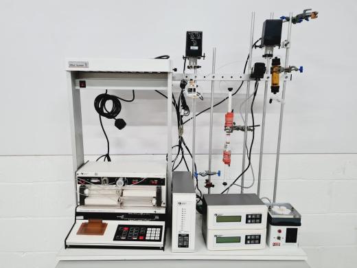 Pharmacia Biotech FPLC System - LCC-500 UV-M II P-500 Lab-cover