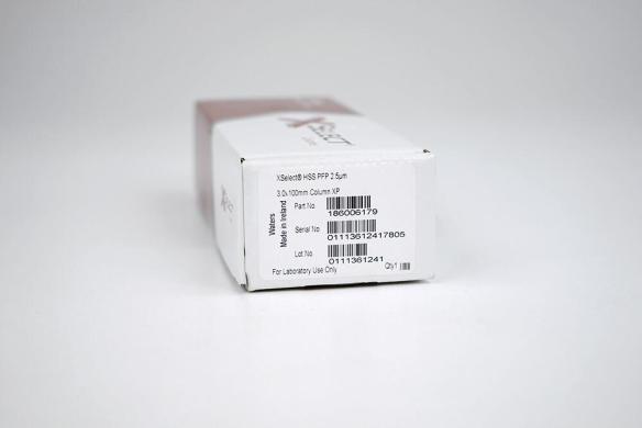 Waters XSelect HSS PFP XP HPLC Column, 100 Å, 2.5 µm, 3 mm × 100 mm, 186006179-cover