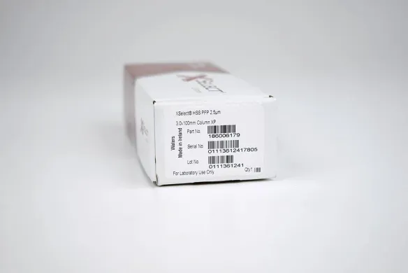 Waters XSelect HSS PFP XP HPLC Column, 100 Å, 2.5 µm, 3 mm × 100 mm, 186006179