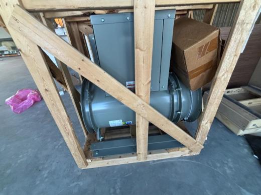 Unused Greenheck QEI Mixed Flow Fan-cover