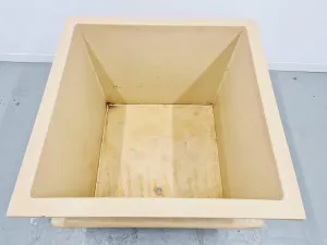 Large Beige Cubic Fibreglass Tank 605L for Laboratory Liquid Storage, 11 of 11