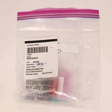 Amphenol D38999/26MD35PN Circular MIL-Spec 37P Size 15 Cable Mount Connector Pin-cover
