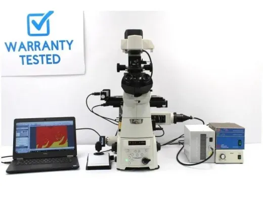 Nikon Eclipse Ti-E Inverted LED Fluorescence Motorized DIC Microscope with Motorized XY Stage