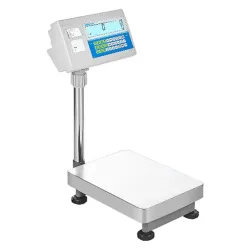 BCT Advanced Label Printing Counting Scale with Integrated Printer and Stainless Steel Platform, 1 of 8
