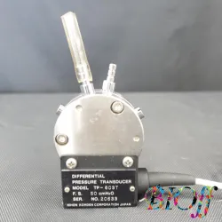 Nihon Kohden TP-603T Differential Pressure Transducer, 50 cmH2O Full-Scale Range, 3 of 3