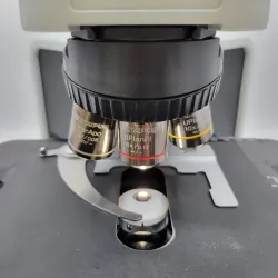 Olympus BX43 Microscope with Fluorite Objectives, Trinocular Head, and Dual Bridge for Pathology, 4 of 7