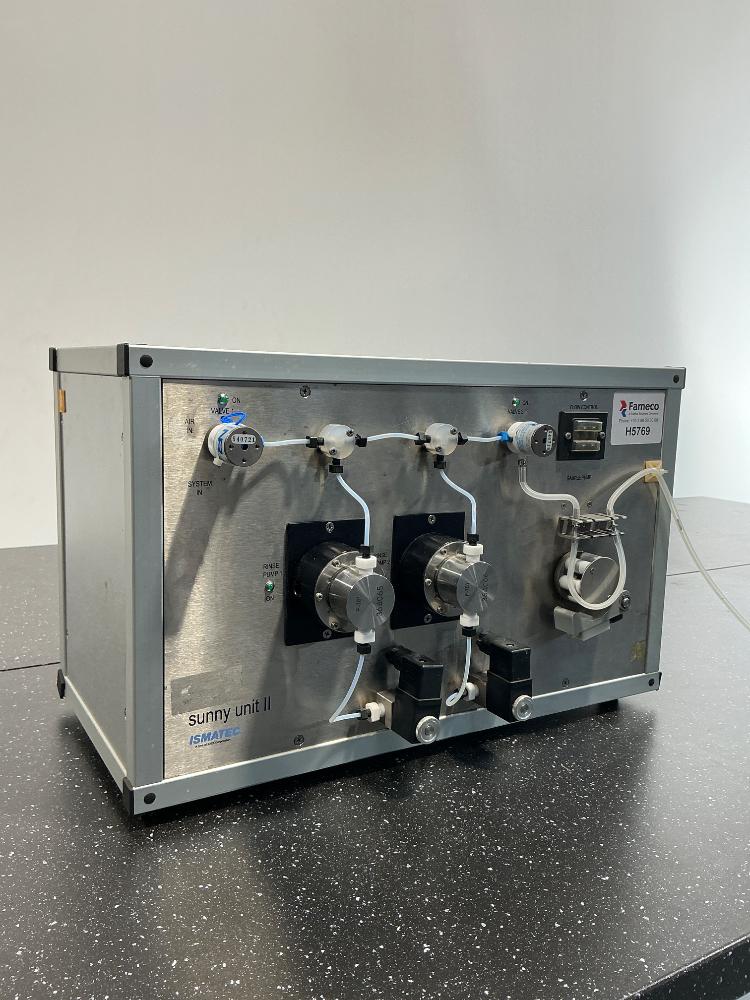 ISMATEC sunny unit II IS10190 precision laboratory peristaltic pump system