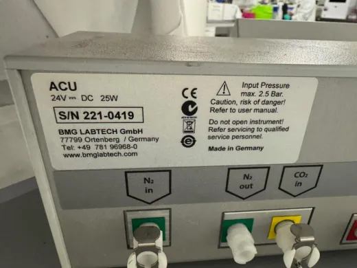 BMG Labtech Atmospheric Control Unit for Precise Gas Regulation in Laboratories