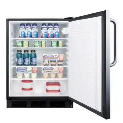 Accucold FF7BKCSS 24" Wide Commercial All-Refrigerator for Built-In Use, 3 of 3