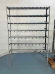 Daniolab Zebrafish Filtration System with 2 IVT Rack Systems for Aquaculture Research, 3 of 4