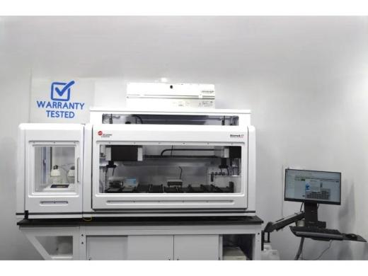 Beckman Biomek i7 Hybrid Liquid Handler w/ Span-8, 96-Channel Heads, Dual Grippers, SpectraMax M5 Reader, BioTek 405TSUVS Washer, & ABI ATC 96-Well Thermocycler-cover