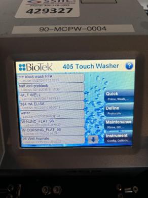 BioTek 405 Select Microplate Washer-cover