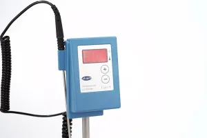 Stuart SS150B Analogue Aluminum Hotplate with SCT1 Temperature Probe and SB161-3 Three-Position Magnetic Stirrer, 3 of 8