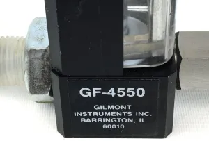 Gilmont Accucal GF-4550-1220 Direct-Reading Flow Meter, 6 of 6