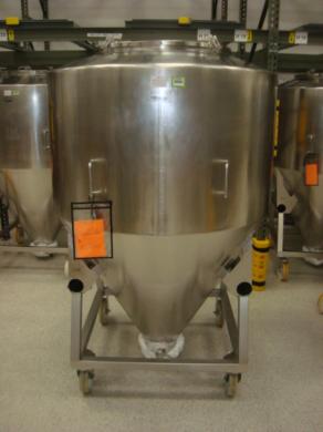 Bohle Mobile 1400 Liter Capacity Stainless Steel Storage Tote for Bioprocessing-cover