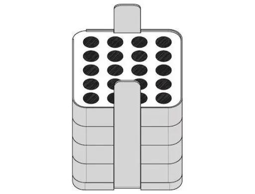 Eppendorf 20 x 1.2-5ml Adapters, Cat. # 022638707