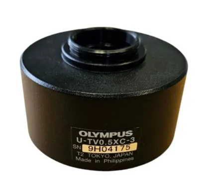 Olympus U-TV 0.5XC-3 Camera Adapter for BX Series Microscopes with C-Mount and Parfocality Adjustment