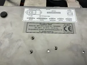 Borgwaldt 88112720 Control Unit for Smoking Machine Operation, 3 of 3