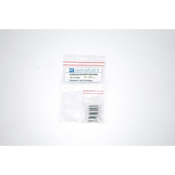 Security Guard Cartridge 10x4mm Nucleosil 120 C18 5µm